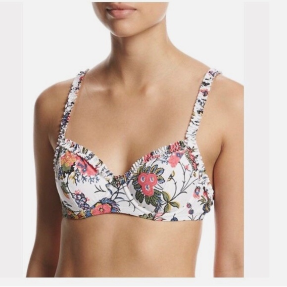 NEW 🌊 Tory Burch Gabriella Ruffle Underwire Bikini Set 🌞 - Size Small - Picture 8 of 16